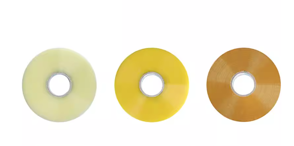 Large-roll sealing tape for machines